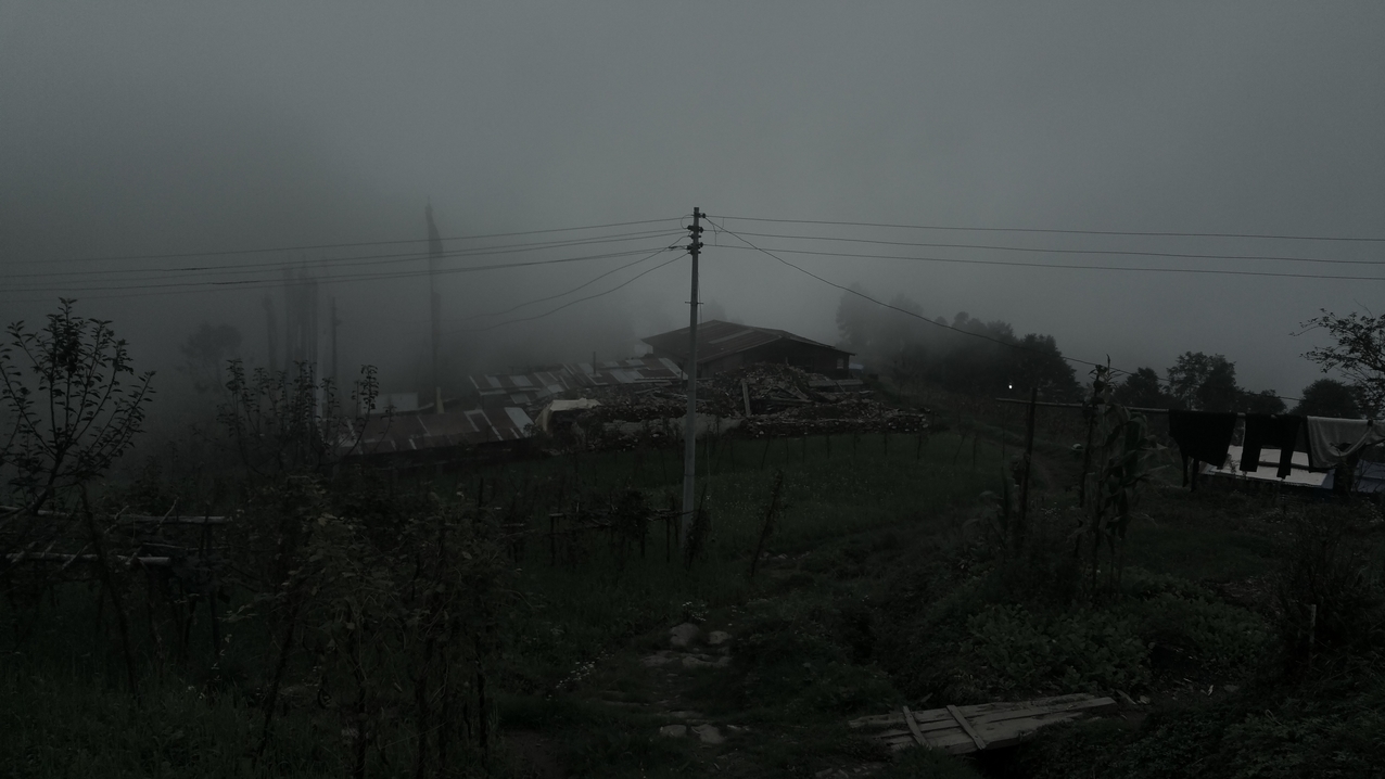 Typischer Ausblick, aber nicht Stimmung.
