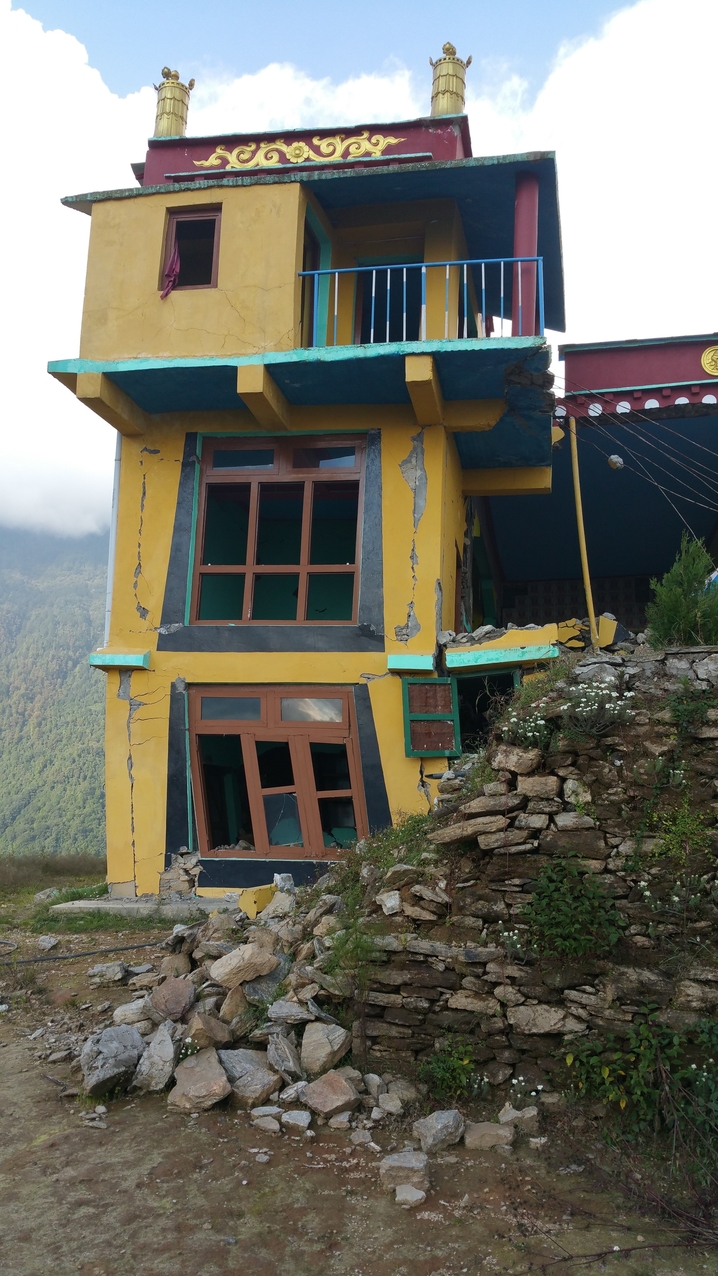 Es ist ein Totalschaden.
