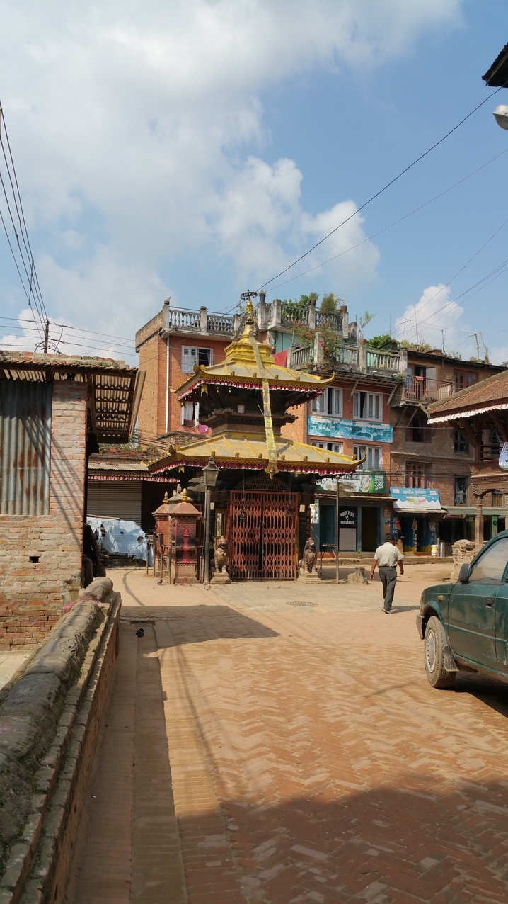 der Chhuma Ganesh Tempel in der Nähe des nördlichen Stadttores.
