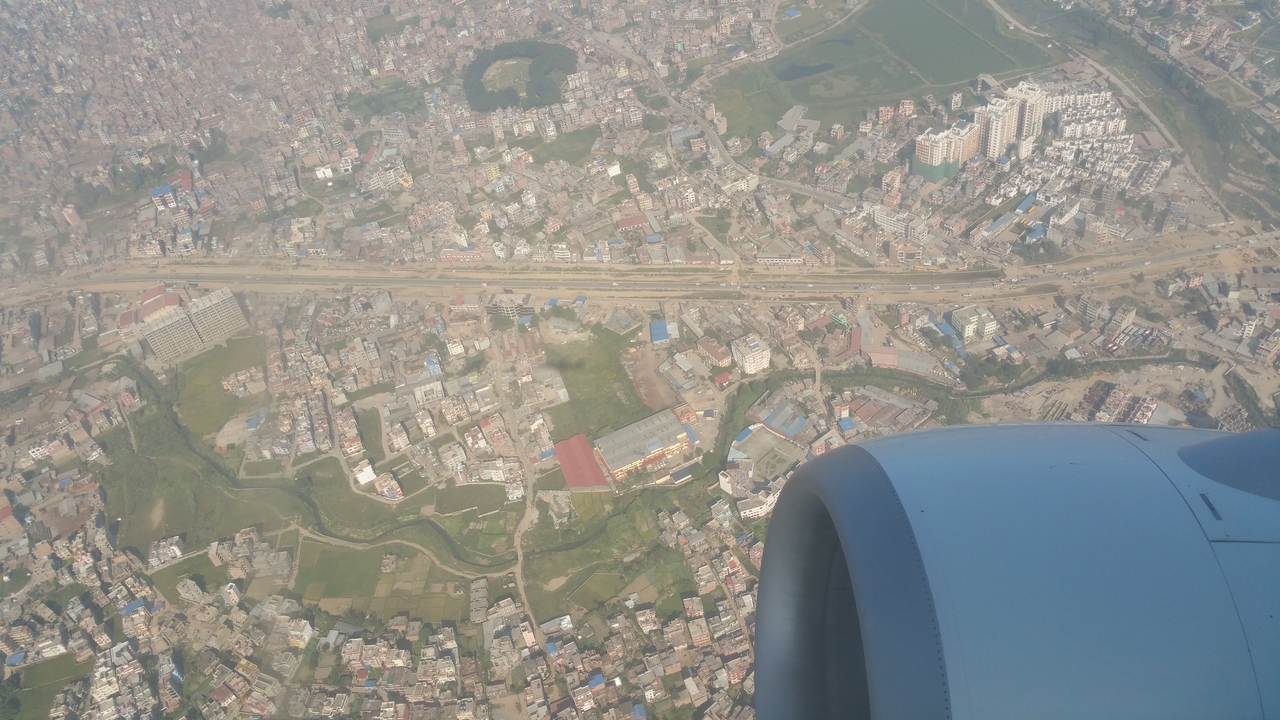 Abschied von Kathmandu und Nepal.
