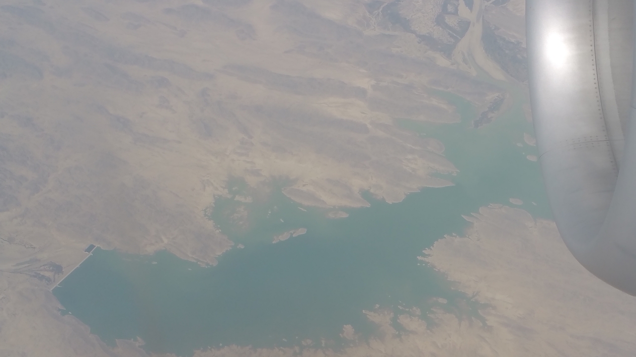 Das Mirani Reservoir in Pakistan bei Turbat.
